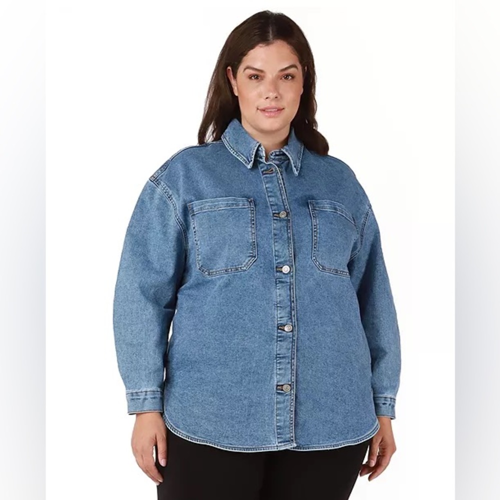 Black tape Classic Denim Blue Jean Jacket